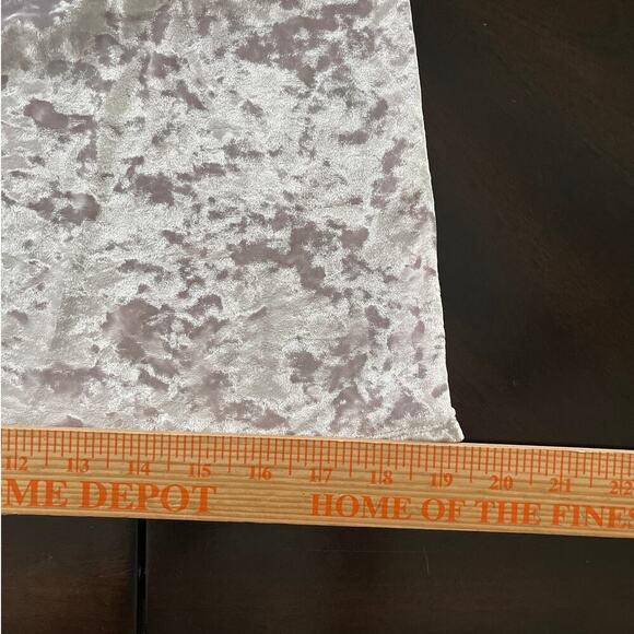 Victoria's Secret Crushed Micro Velvet Powder Pink Camisole Tank Top Medium Cami - Picture 6 of 7